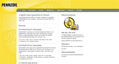 Desktop Screenshot of pennzoil.se