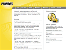 Tablet Screenshot of pennzoil.se
